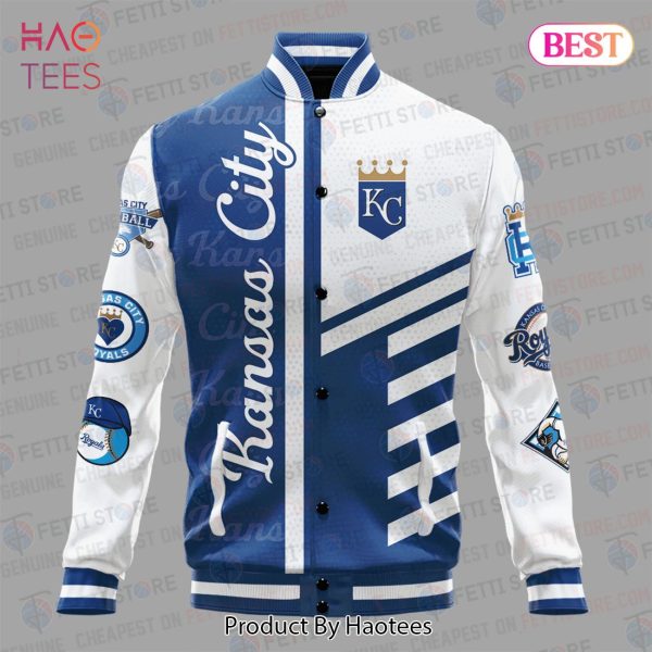 HOT TREND Kansas City Royals American League Baseball Varsity Jacket