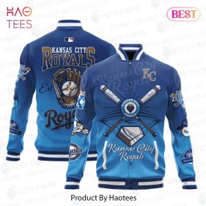 HOT TREND Kansas City Royals Major League Baseball Varsity Jacket