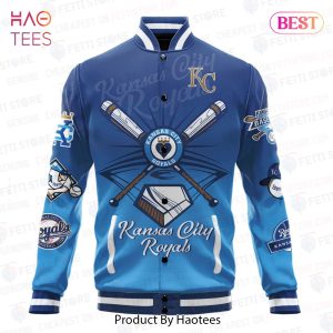 HOT TREND Kansas City Royals Major League Baseball Varsity Jacket