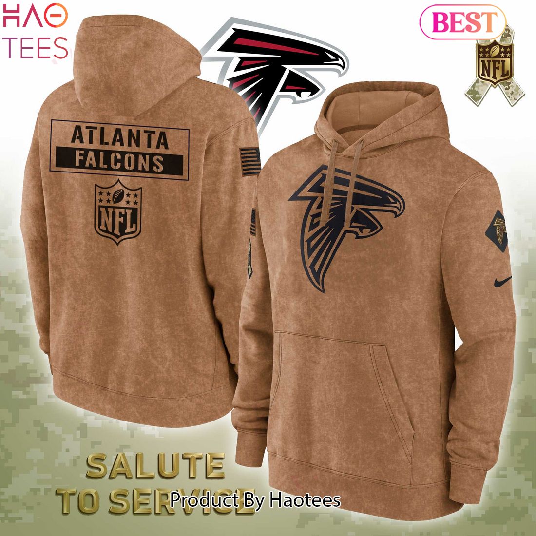 HOT TREND Limited NFL Atlanta Falcons Veterans Hoodie HOT TREND Limited NFL Atlanta Falcons Veterans Hoodie