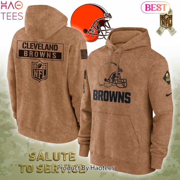 HOT TREND Limited NFL Cleveland Browns Veterans Hoodie  – K901