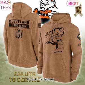 HOT TREND Limited NFL Cleveland Browns Veterans Hoodie