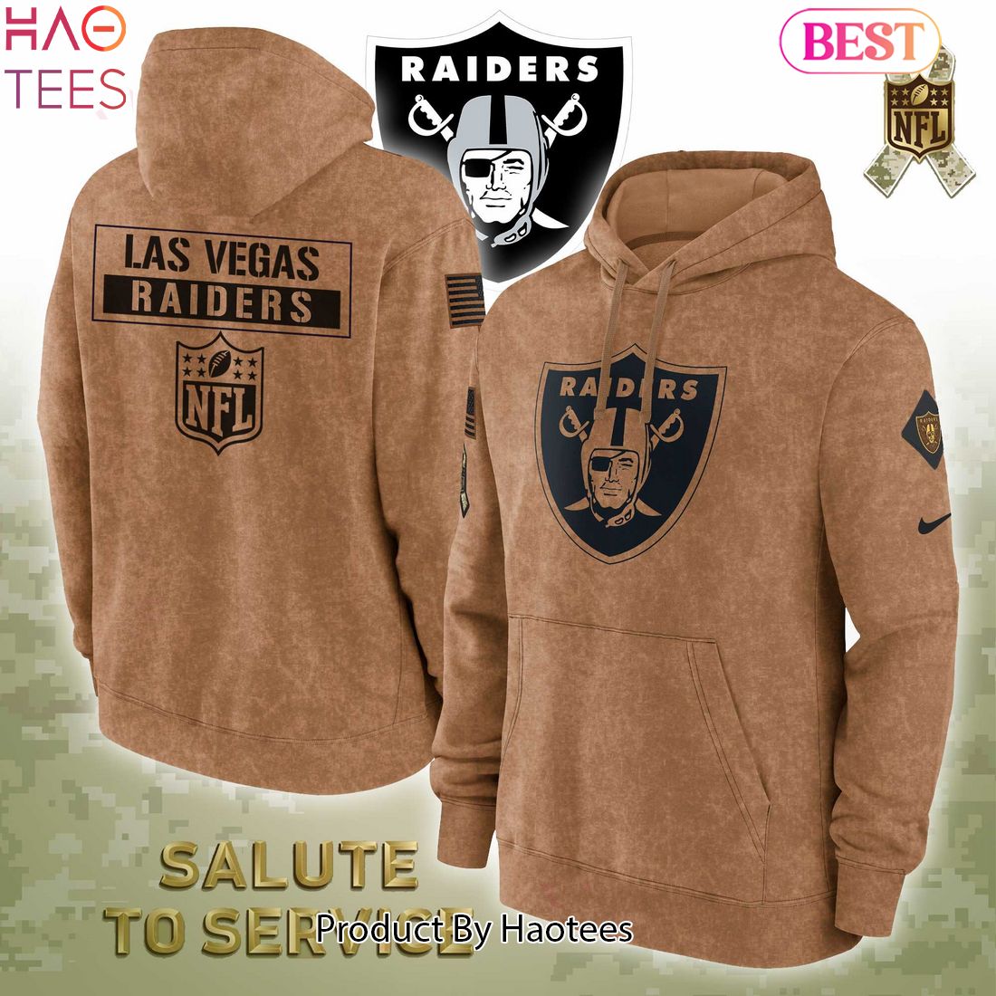 HOT TREND Limited NFL Las Vegas Raiders Veterans Hoodie HOT TREND Limited NFL Las Vegas Raiders Veterans Hoodie