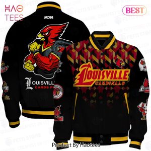 HOT TREND Louisville Cardinals NCAA Division Football Varsity Jacket
