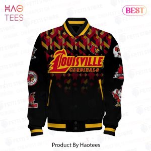 HOT TREND Louisville Cardinals NCAA Division Football Varsity Jacket