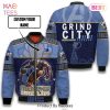 HOT TREND Mascot Philadelphia 76ers Pattern Personalized Name 3D Bomber Jacket Gift For Fan