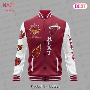 HOT TREND Miami Heat National Basketball Association Varsity Jacket