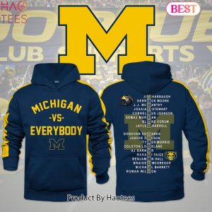 HOT TREND Michigan Wolverines Football Everybody Hoodie
