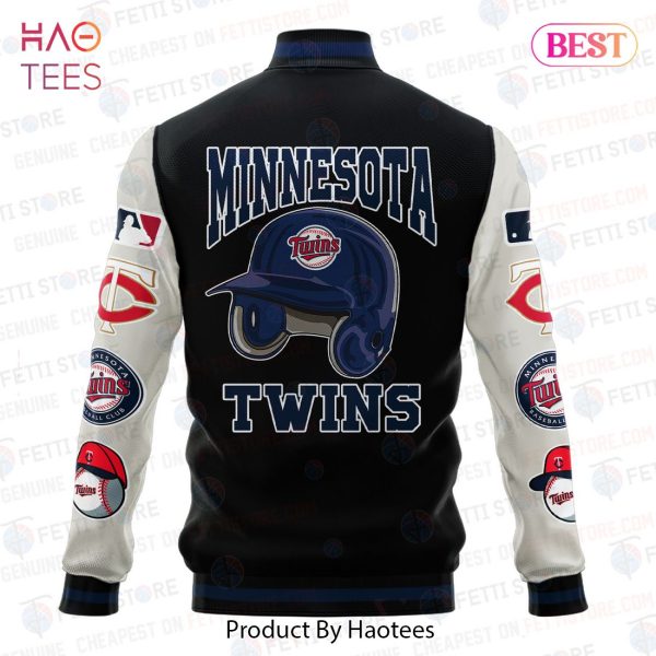HOT TREND Minnesota Twins Major League Baseball AOP Varsity Jacket