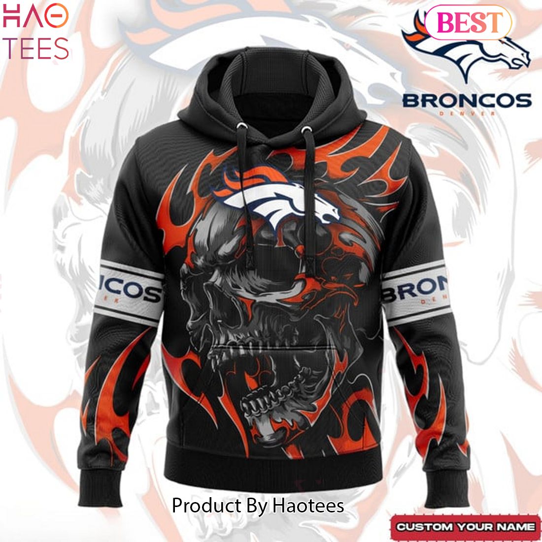 HOT TREND New Personalized Denver Broncos Hoodie