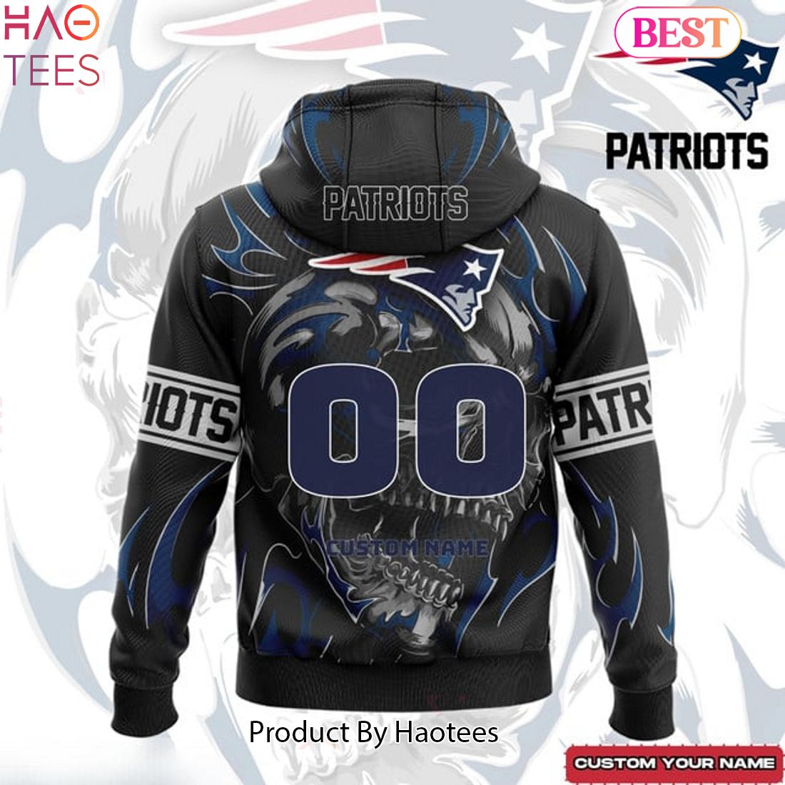 HOT TREND New Personalized New England Patriots Hoodie HOT TREND New Personalized New England Patriots Hoodie