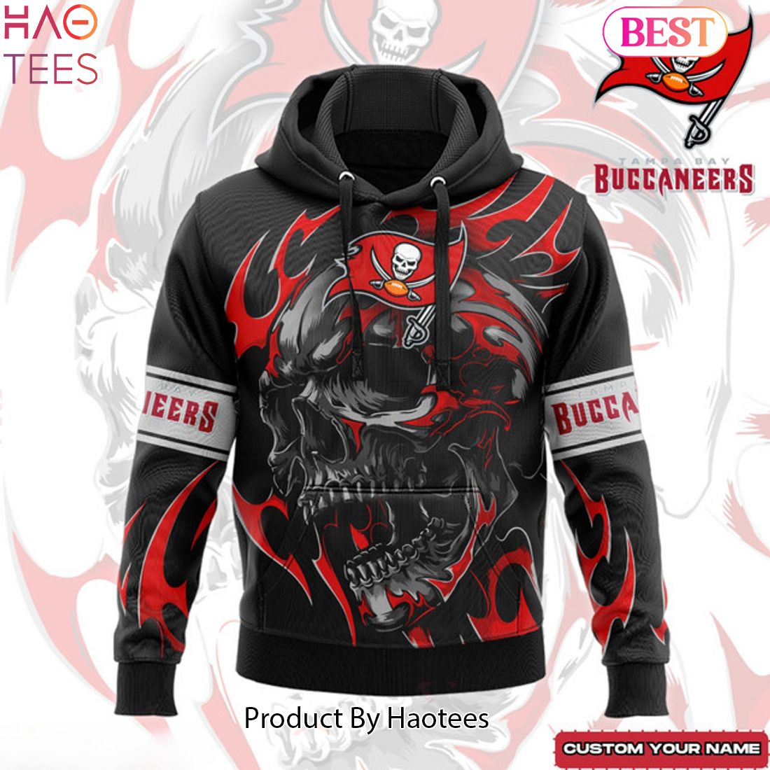 HOT TREND New Personalized Tampa Bay Buccaneers Hoodie