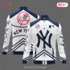 HOT TREND New York Mets Baseball Traditional Pattern AOP Varsity Jacket