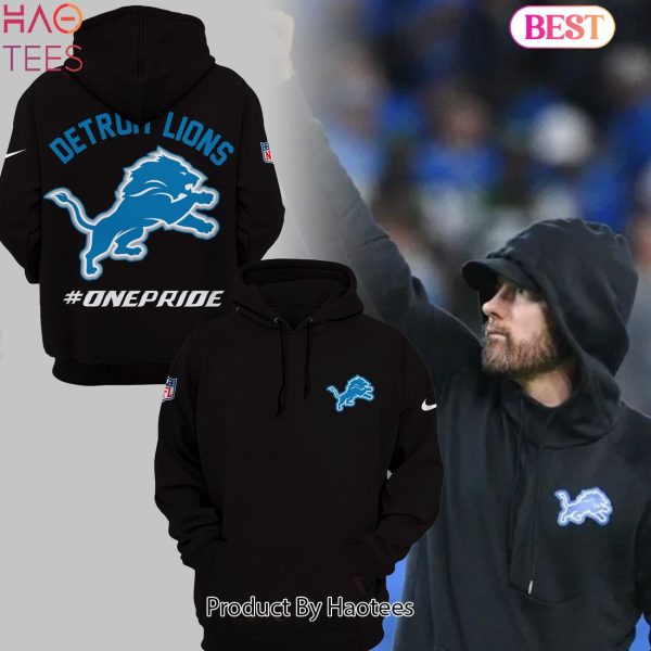 HOT TREND NFL Detroit Lions OnePride Hoodie Limited Edition