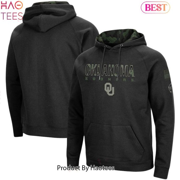 HOT TREND Oklahoma Sooners Football Special Veterans Hoodie