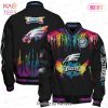 HOT TREND Philadelphia Eagles National Football League Pattern Varsity Jacket