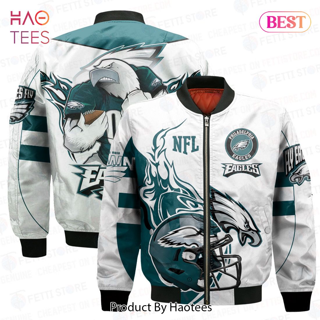 HOT TREND Philadelphia EaglesNational Football League AOP Bomber Jacket