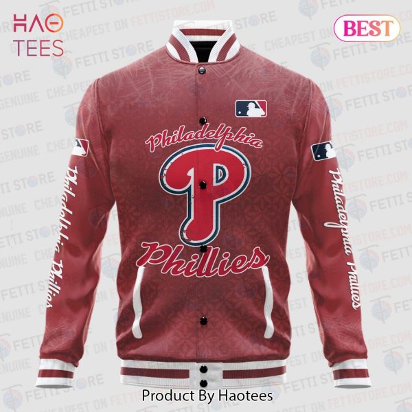 HOT TREND Philadelphia Phillies Major League Baseball AOP Varsity Jacket