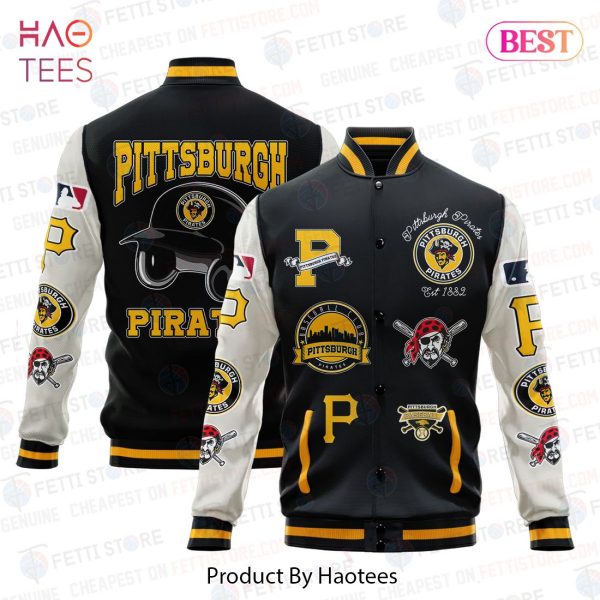 HOT TREND Pittsburgh Pirates Major League Baseball AOP Varsity Jacket