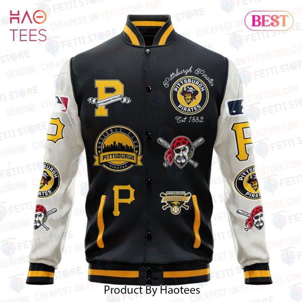 HOT TREND Pittsburgh Pirates Major League Baseball AOP Varsity Jacket