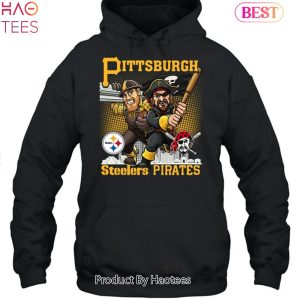 HOT TREND Pittsburgh Steelers Pirates Black Hoodie