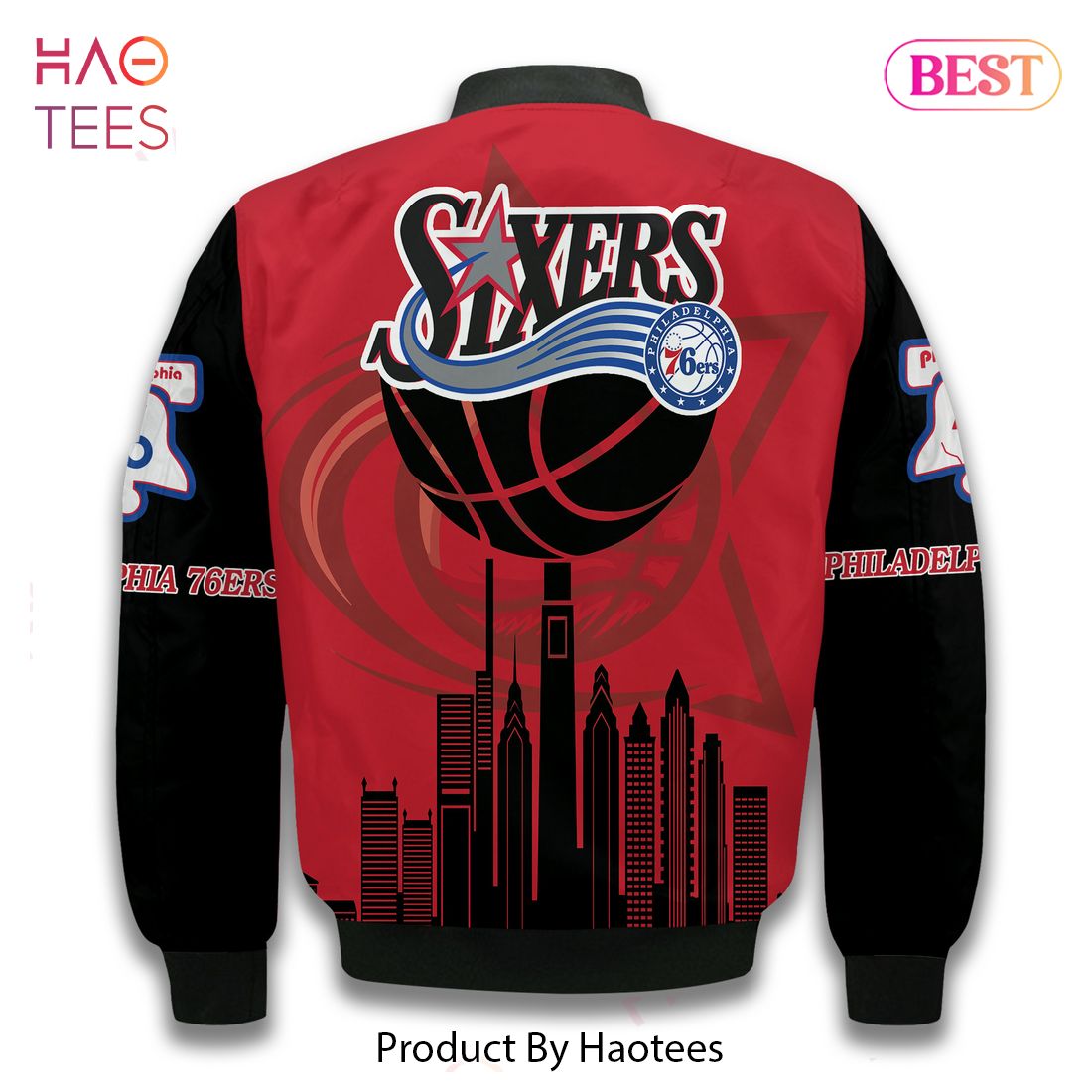HOT TREND Snake Art Philadelphia 76ers Pattern Personalized Name 3D Bomber Jacket Gift For Fan HOT TREND Snake Art Philadelphia 76ers Pattern Personalized Name 3D Bomber Jacket Gift For Fan