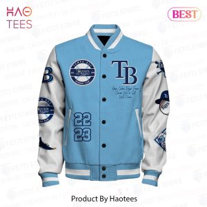 HOT TREND Tampa Bay Rays MLB 2023 Varsity Jacket