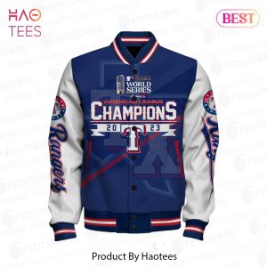 HOT TREND Texas Rangers American League Champions 2023 Trophy AOP Varsity Jacket