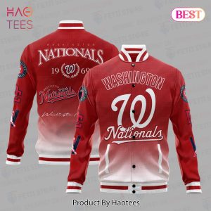 HOT TREND Washington Nationals 1969 Best MLB Vintage Varsity Jacket