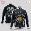 LIMITED Chicago Cubs City And Logo Pattern Print Varsity Jacket