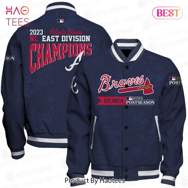 LIMITED Atlanta Braves Major League Baseball AOP Varsity Jacket5