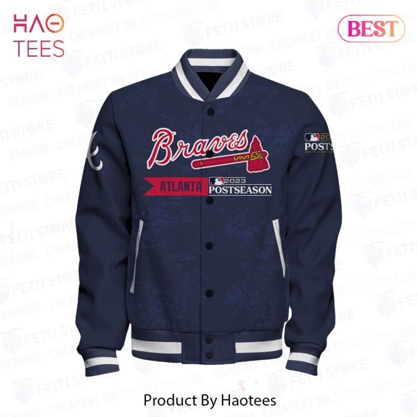 LIMITED Atlanta Braves Major League Baseball AOP Varsity Jacket5