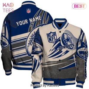 LIMITED Dallas Cowboys National Football League Customized AOP Varsity Jacket