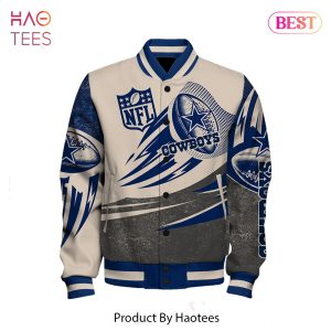 LIMITED Dallas Cowboys National Football League Customized AOP Varsity Jacket