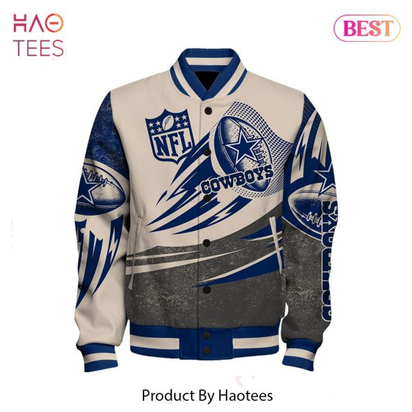 LIMITED Dallas Cowboys National Football League Customized AOP Varsity Jacket