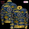 LIMITED Chicago Cubs City And Logo Pattern Print Varsity Jacket