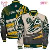 LIMITED Green Bay Packers Halloween Magic Pattern Varsity Jacket LIMITED Green Bay Packers Halloween Magic Pattern Varsity Jacket