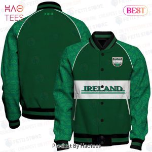 LIMITED Ireland Rugby World Cup France 2023 Line Varsity Jacket
