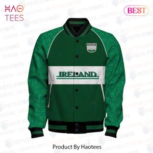 LIMITED Ireland Rugby World Cup France 2023 Line Varsity Jacket