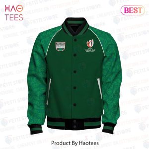 LIMITED Ireland Rugby World Cup France 2023 Varsity Jacket
