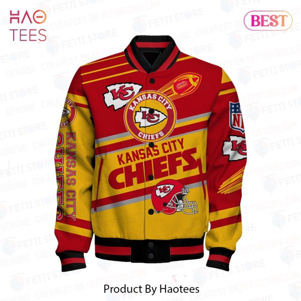 LIMITED Kansas City Chiefs American Football League Pattern Varsity Jacket