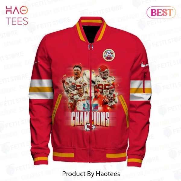 LIMITED Kansas City Chiefs Champions National Football League 3D Bomber Jacket