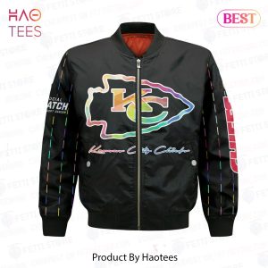 LIMITED Kansas City ChiefsNational Football League AOP Bomber Jacket