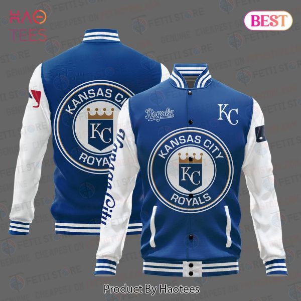 LIMITED Kansas City Royals Major League Baseball AOP Varsity Jacket
