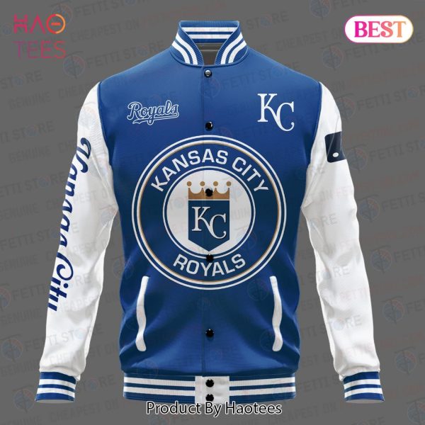 LIMITED Kansas City Royals Major League Baseball AOP Varsity Jacket