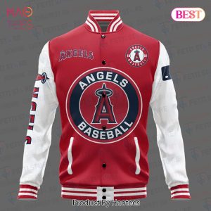LIMITED Los Angeles Angels Major League Baseball AOP Varsity Jacket