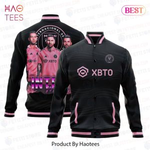 LIMITED Messi Busquets Alba Inter Miami Varsity Jacket