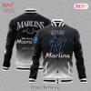 LIMITED Miami Marlins Major League Baseball AOP Varsity Jacket