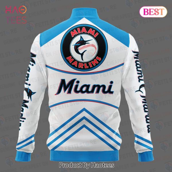 LIMITED Miami Marlins Major League Baseball AOP Varsity Jacket