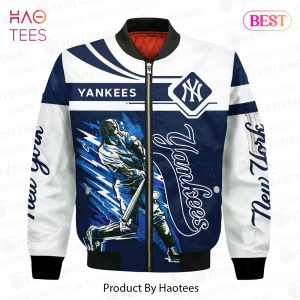 LIMITED New York Yankees Pattern MLB 3D Bomber Jacket